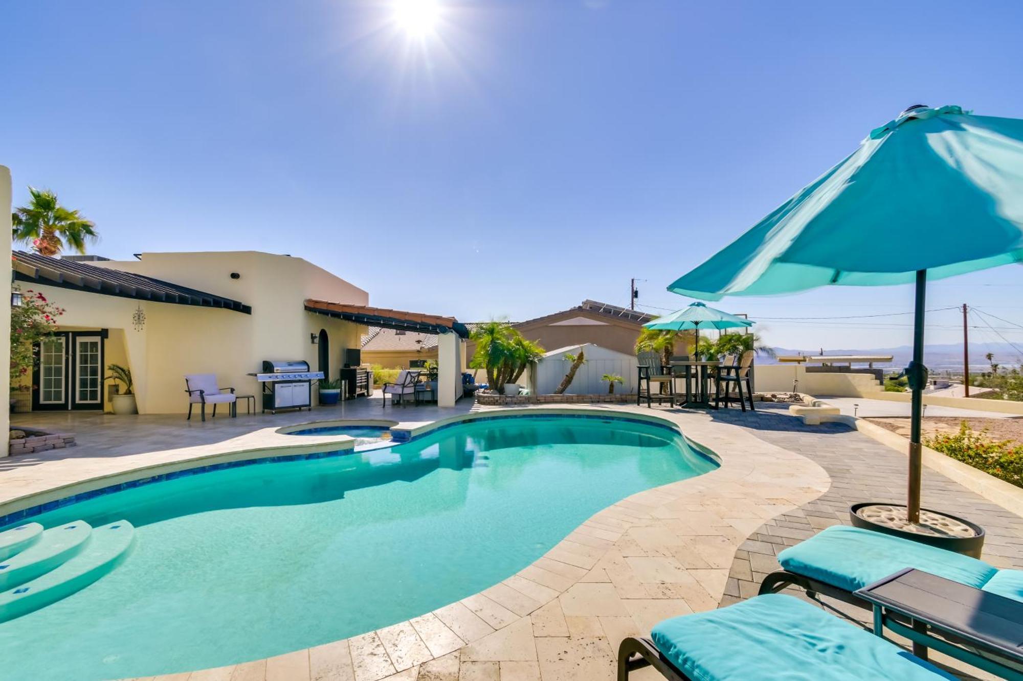 Bright Cottage With Pool And Spa - 5 Mi To Lake Havasu เลคฮาวาซูซิตี้ ภายนอก รูปภาพ